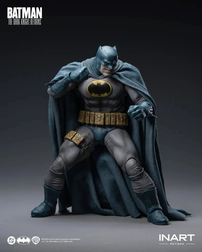 PRE ORDER – 1/12 BATMAN: THE DARK KNIGHT RETURNS - BATMAN BLUE SUIT ACTION FIGURE