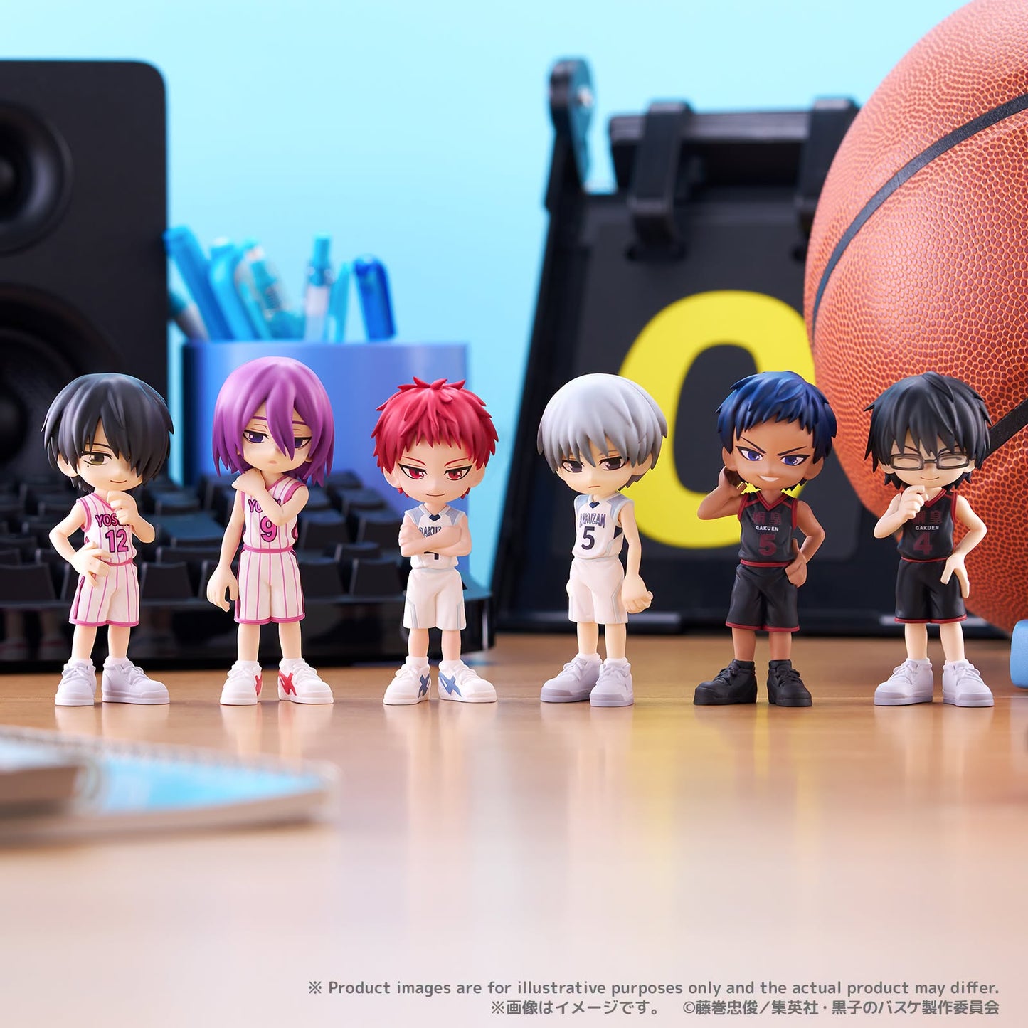 PRE ORDER – PALVERSE - KUROKO'S BASKETBALL VOL.2 (SET OF 6 FIGURES)