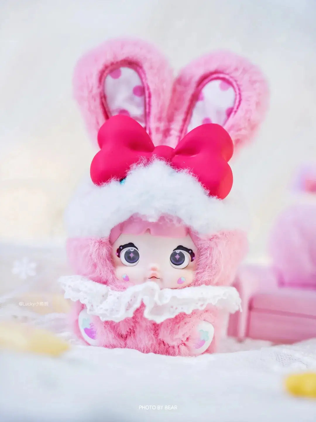 PRE ORDER – NOMMI BABY SWEETHEART BUNNY PLUSH DOLL BLIND BOX (BOX OF 8)