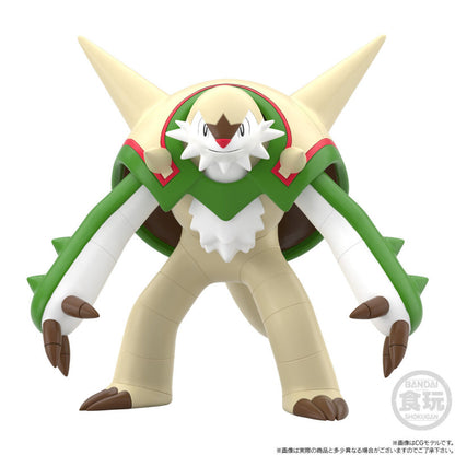 PRE ORDER – POKÉMON SCALE WORLD KALOS REGION CALEM & CHESNAUGHT & DELPHOX
