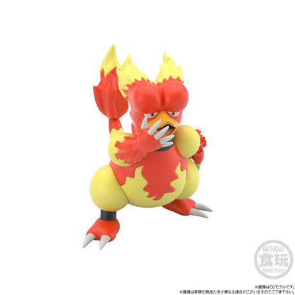 PRE ORDER – POKÉMON SCALE WORLD KANTO REGION BLAINE & RAPIDASH & MAGMAR W/O GUM