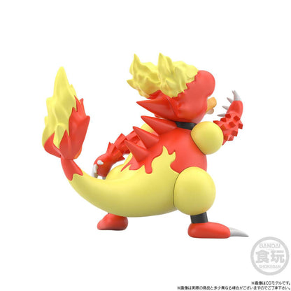 PRE ORDER – POKÉMON SCALE WORLD KANTO REGION BLAINE & RAPIDASH & MAGMAR W/O GUM