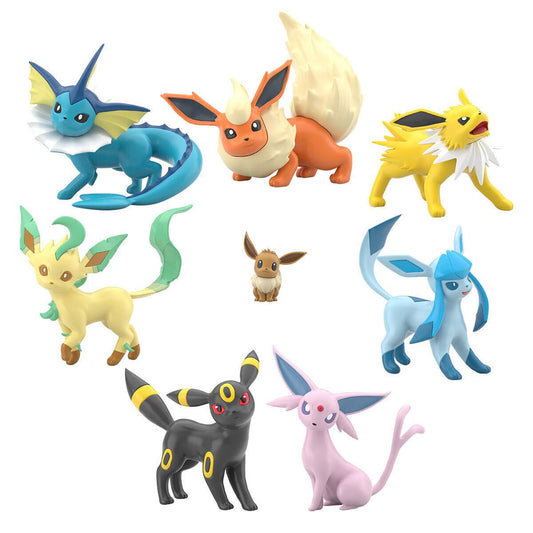 BACK ORDER – POKÉMON SCALE WORLD PALDEA REGION EEVEE EVOLVE SET W/O GUM (RE-OFFER)