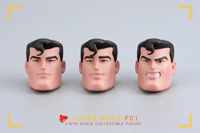 PRE ORDER – 1/6 S-HERO P01 + S-HERO P02B BODY + HEAD OF SUPERMAN SET