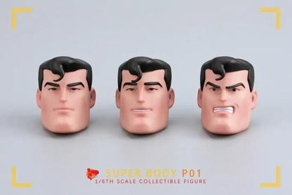 PRE ORDER – 1/6 S-HERO P01 + S-HERO P02B BODY + HEAD OF SUPERMAN SET