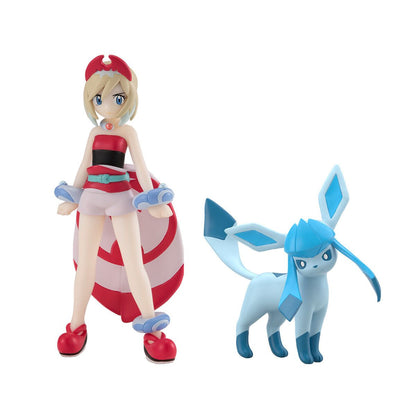 BACK ORDER – POKÉMON SCALE WORLD HISUI REGION IRIDA & GLACEON W/O GUM