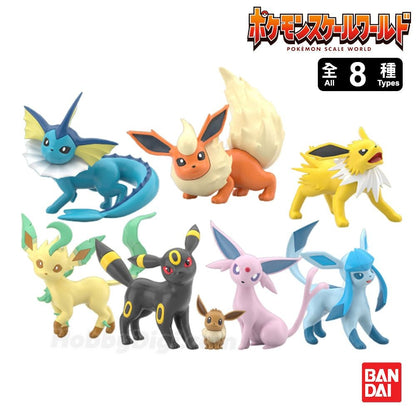 BACK ORDER – POKÉMON SCALE WORLD PALDEA REGION EEVEE EVOLVE SET W/O GUM (RE-OFFER)