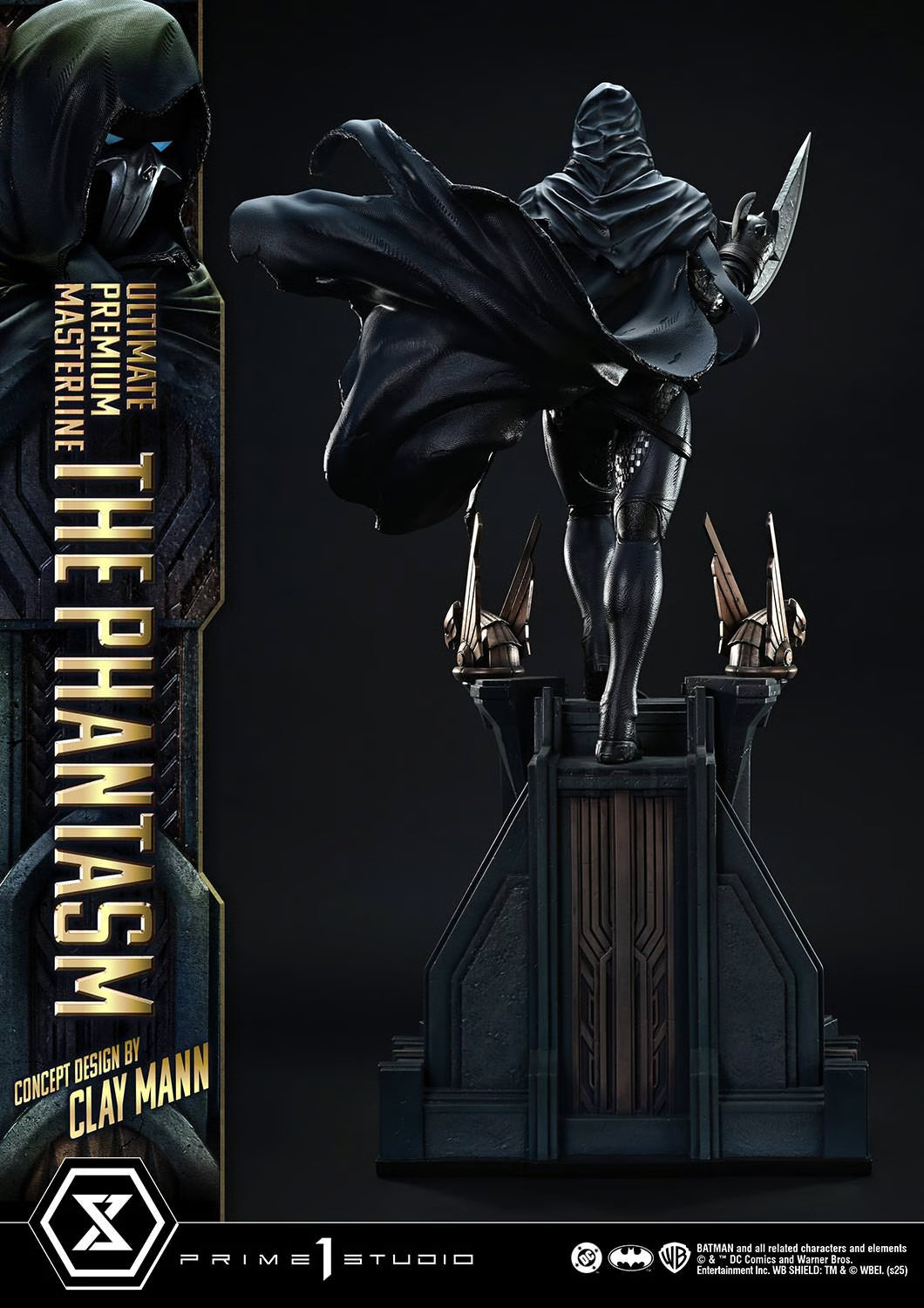 PRE ORDER – 1/4 ULTIMATE PREMIUM MASTERLINE BATMAN (COMICS) THE PHANTASM (CONCEPT DESIGN BY CLAY MANN) BONUS VERSION