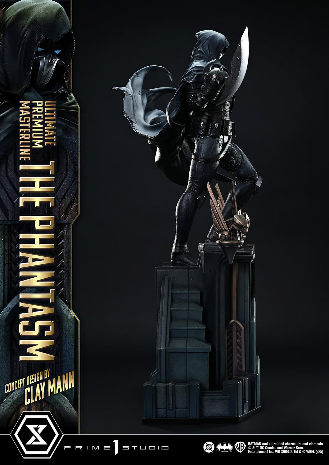 PRE ORDER – 1/4 ULTIMATE PREMIUM MASTERLINE BATMAN (COMICS) THE PHANTASM (CONCEPT DESIGN BY CLAY MANN) BONUS VERSION