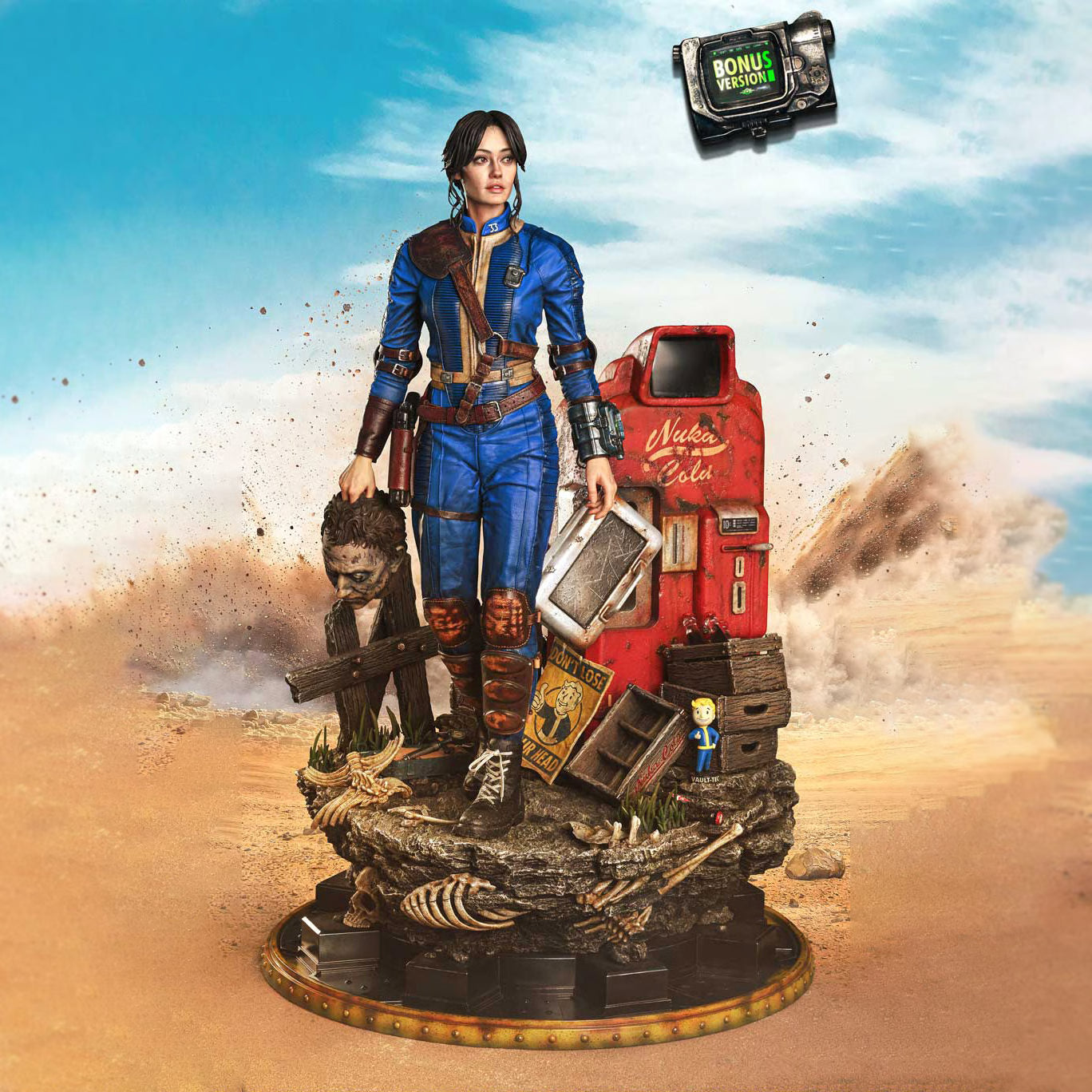 PRE ORDER – 1/4 REAL ELITE MASTERLINE FALLOUT (TV SERIES) LUCY MACLEAN BONUS VERSION