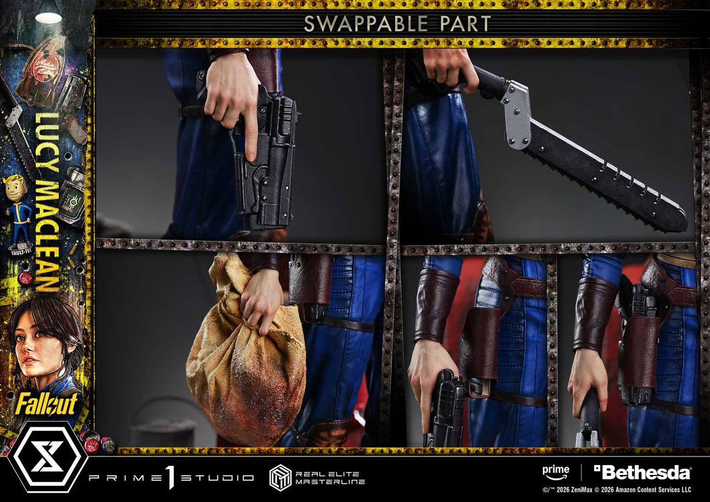 PRE ORDER – 1/4 REAL ELITE MASTERLINE FALLOUT (TV SERIES) LUCY MACLEAN BONUS VERSION