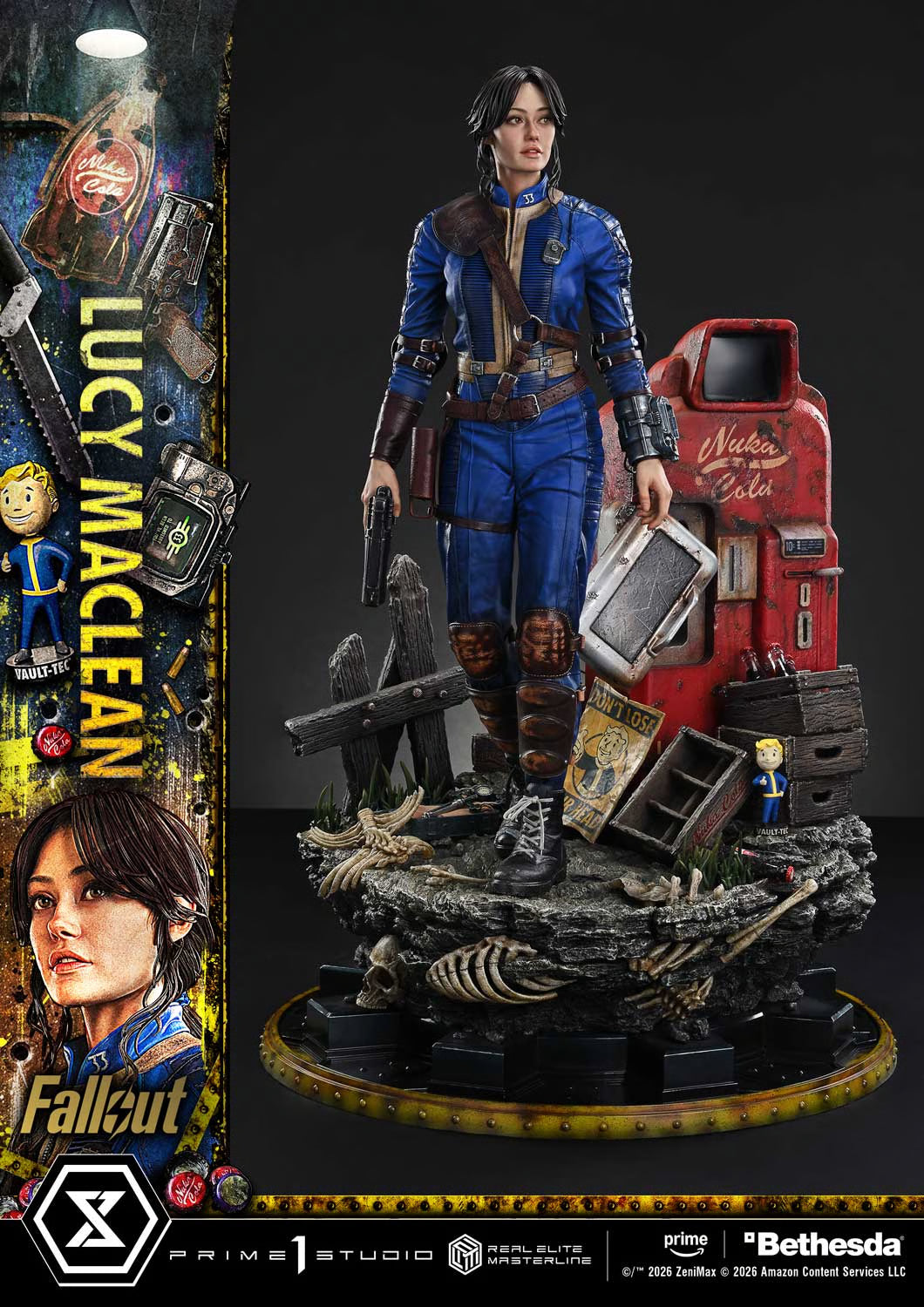 PRE ORDER – 1/4 REAL ELITE MASTERLINE FALLOUT (TV SERIES) LUCY MACLEAN BONUS VERSION