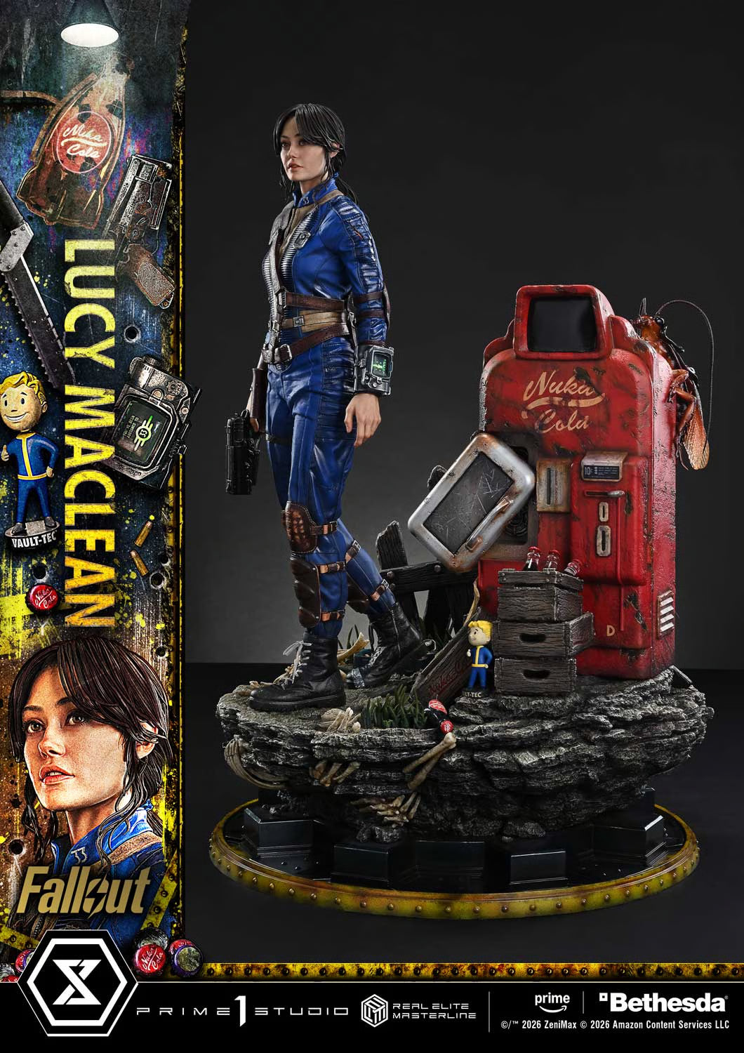 PRE ORDER – 1/4 REAL ELITE MASTERLINE FALLOUT (TV SERIES) LUCY MACLEAN BONUS VERSION