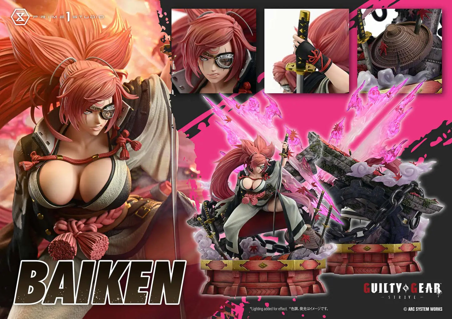 PRE ORDER – 1/4 ULTIMATE PREMIUM MASTERLINE GUILTY GEAR -STRIVE- BAIKEN