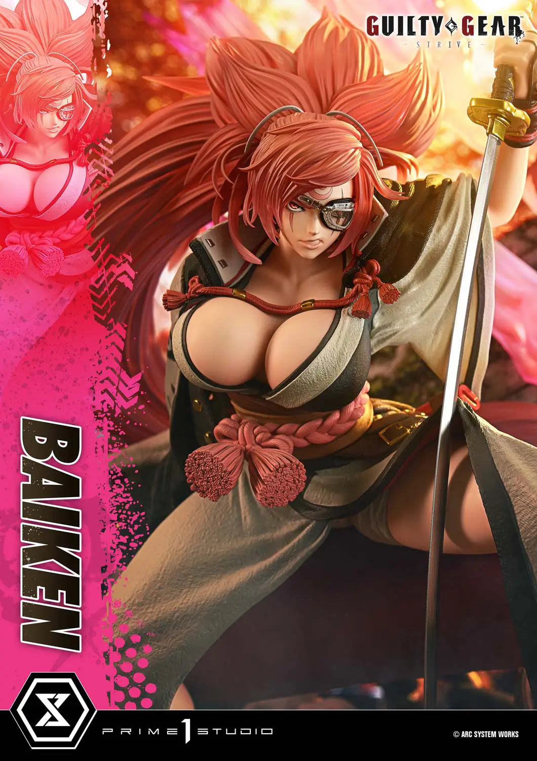 PRE ORDER – 1/4 ULTIMATE PREMIUM MASTERLINE GUILTY GEAR -STRIVE- BAIKEN