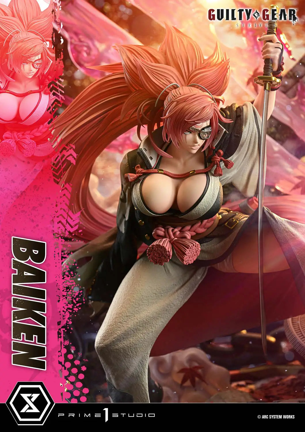 PRE ORDER – 1/4 ULTIMATE PREMIUM MASTERLINE GUILTY GEAR -STRIVE- BAIKEN