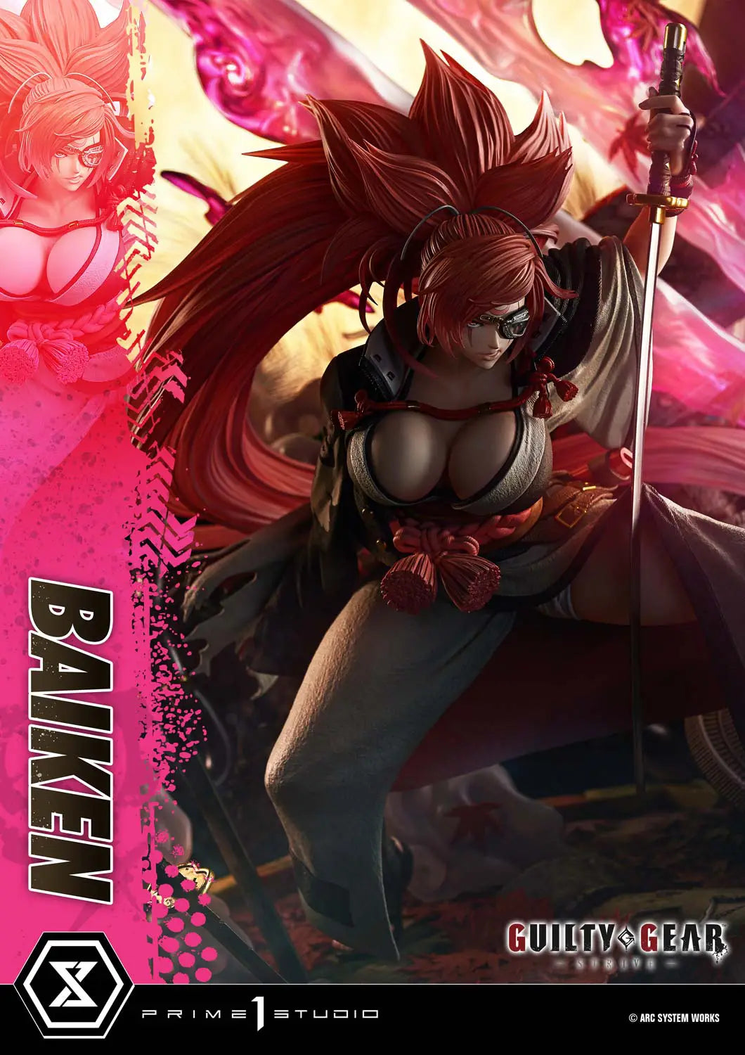 PRE ORDER – 1/4 ULTIMATE PREMIUM MASTERLINE GUILTY GEAR -STRIVE- BAIKEN