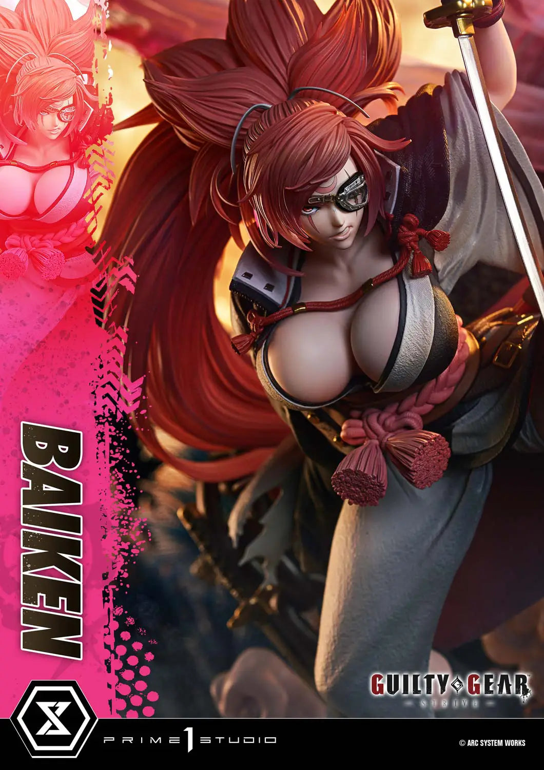 PRE ORDER – 1/4 ULTIMATE PREMIUM MASTERLINE GUILTY GEAR -STRIVE- BAIKEN