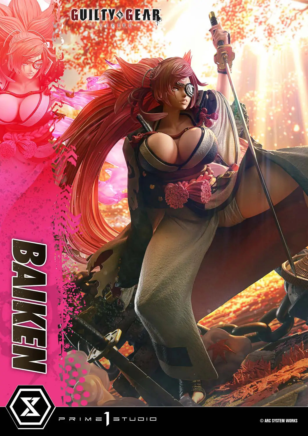 PRE ORDER – 1/4 ULTIMATE PREMIUM MASTERLINE GUILTY GEAR -STRIVE- BAIKEN