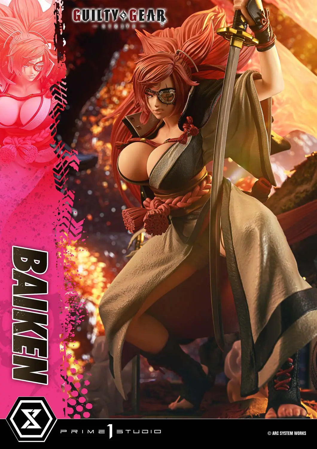 PRE ORDER – 1/4 ULTIMATE PREMIUM MASTERLINE GUILTY GEAR -STRIVE- BAIKEN