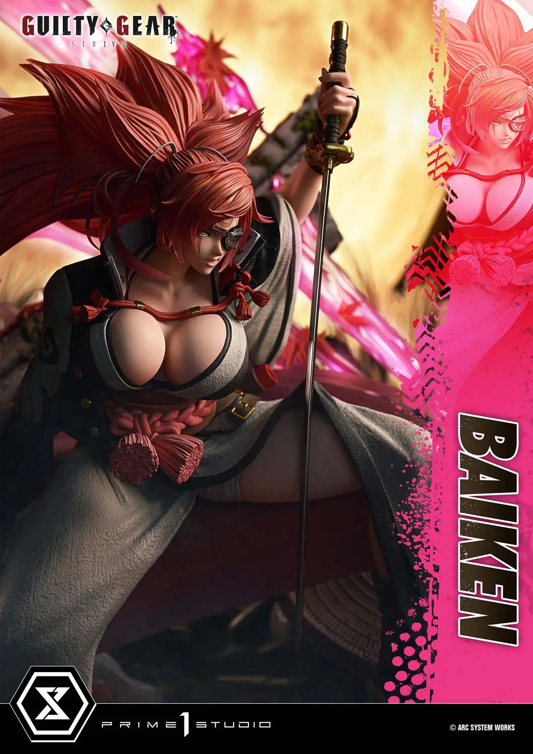 PRE ORDER – 1/4 ULTIMATE PREMIUM MASTERLINE GUILTY GEAR -STRIVE- BAIKEN