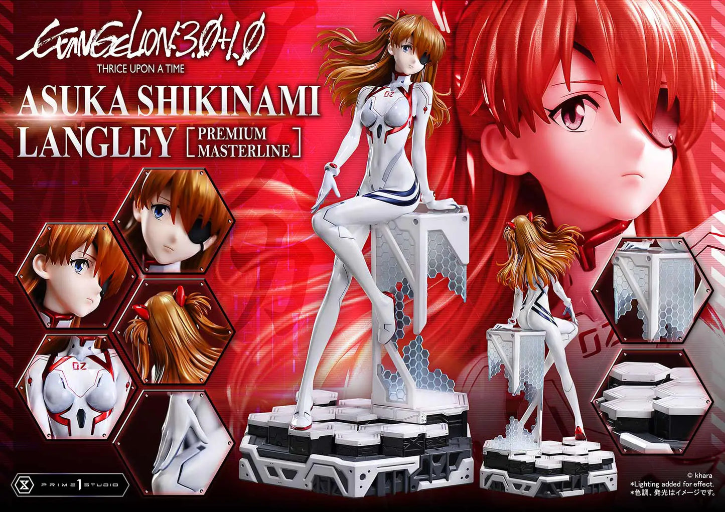 PRE ORDER – 1/4  PREMIUM MASTERLINE EVANGELION: 3.0+1.0 THRICE UPON A TIME ASUKA SHIKINAMI LANGLEY