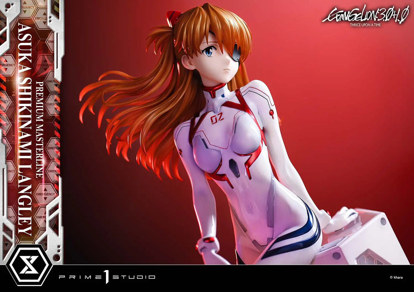 PRE ORDER – 1/4  PREMIUM MASTERLINE EVANGELION: 3.0+1.0 THRICE UPON A TIME ASUKA SHIKINAMI LANGLEY