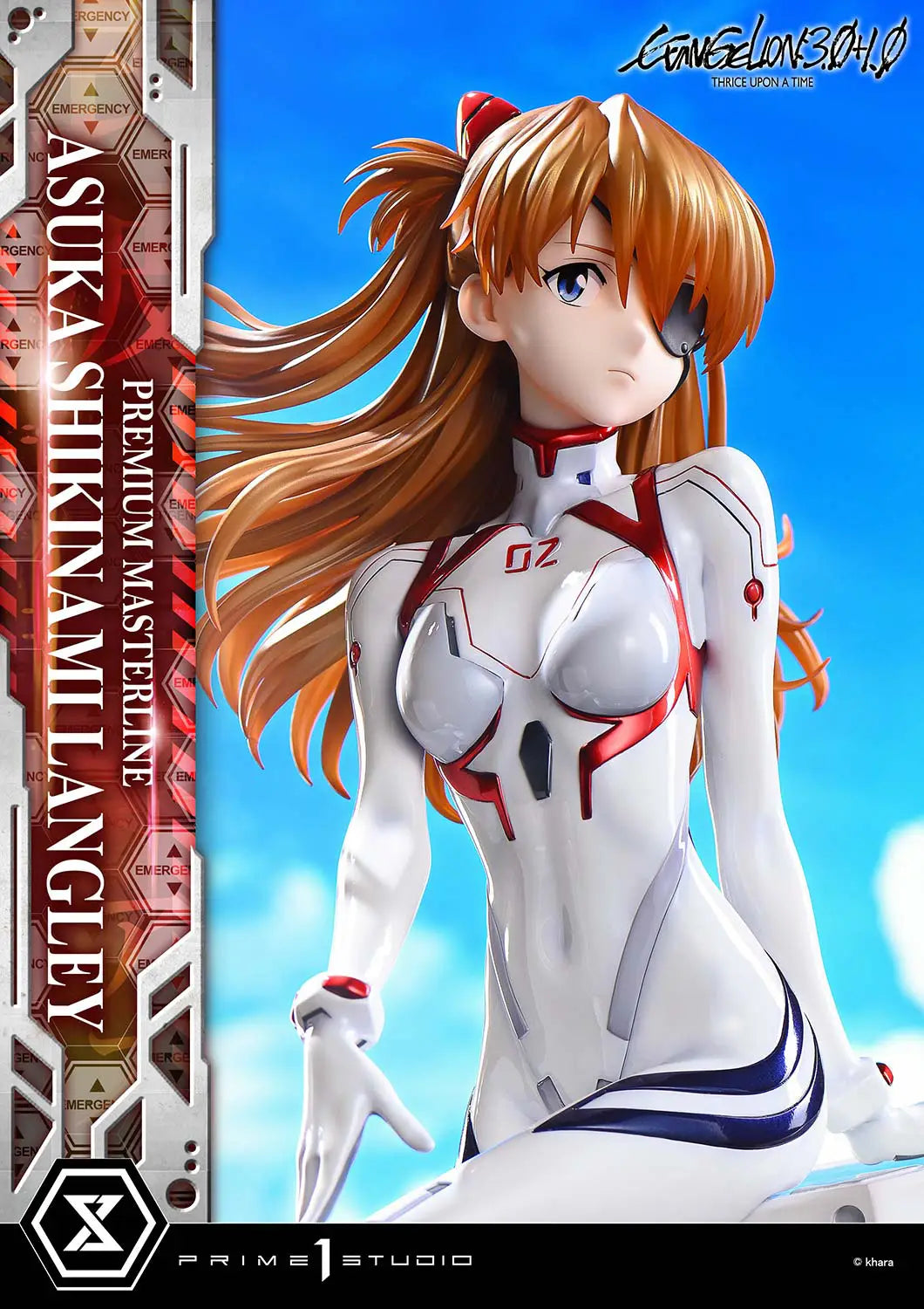 PRE ORDER – 1/4  PREMIUM MASTERLINE EVANGELION: 3.0+1.0 THRICE UPON A TIME ASUKA SHIKINAMI LANGLEY