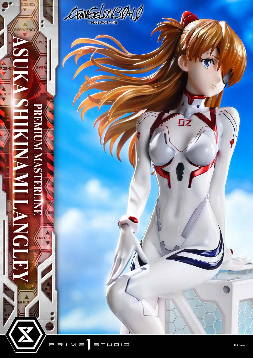PRE ORDER – 1/4  PREMIUM MASTERLINE EVANGELION: 3.0+1.0 THRICE UPON A TIME ASUKA SHIKINAMI LANGLEY