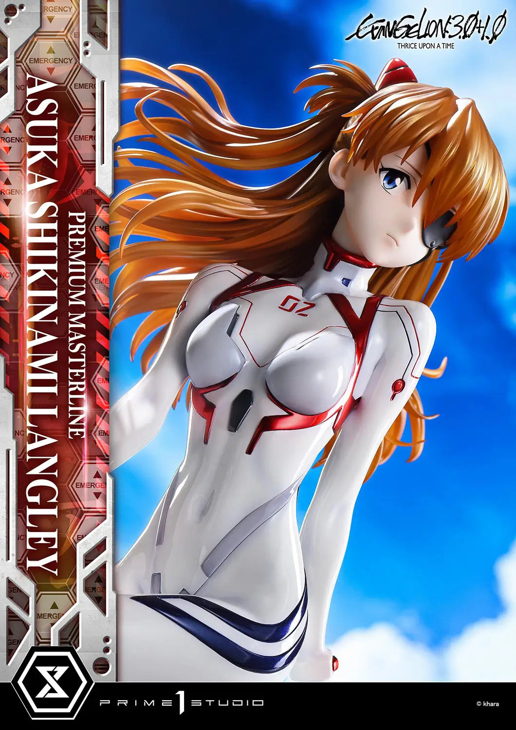 PRE ORDER – 1/4  PREMIUM MASTERLINE EVANGELION: 3.0+1.0 THRICE UPON A TIME ASUKA SHIKINAMI LANGLEY