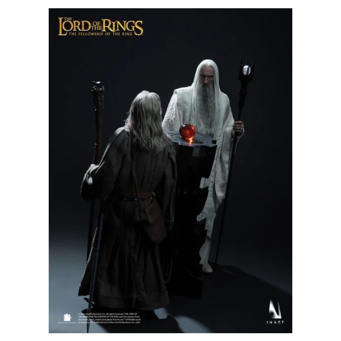 PRE ORDER – 1/6 INART - THE LORD OF THE RINGS: THE FELLOWSHIP OF THE RING - SARUMAN - COLLECTIBLE FIGURE