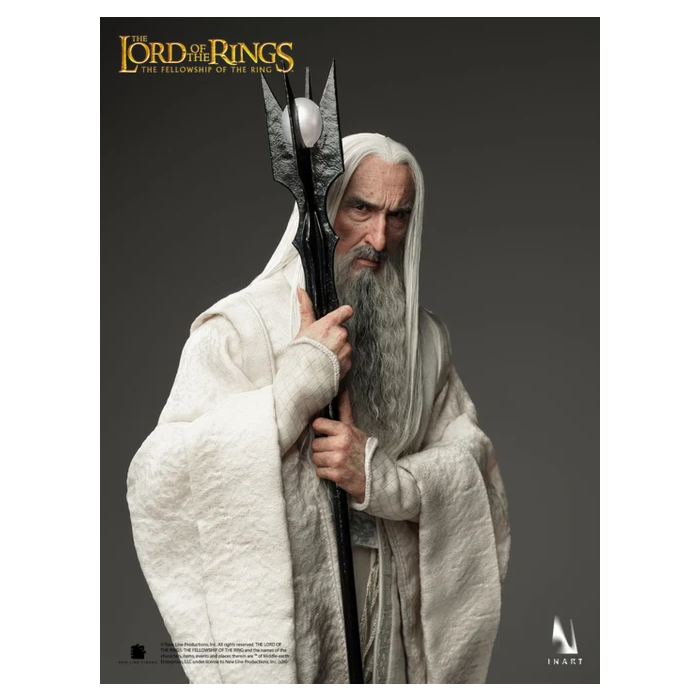 PRE ORDER – 1/6 INART - THE LORD OF THE RINGS: THE FELLOWSHIP OF THE RING - SARUMAN - COLLECTIBLE FIGURE