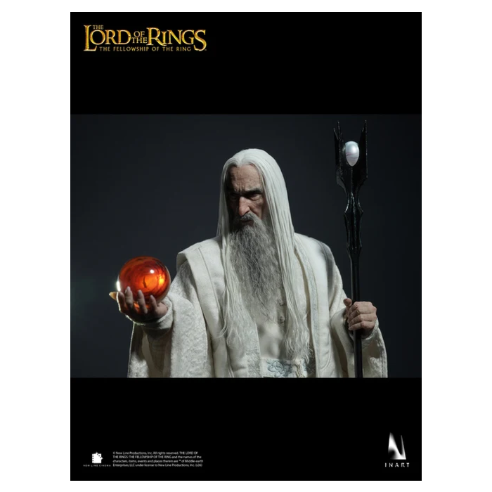 PRE ORDER – 1/6 INART - THE LORD OF THE RINGS: THE FELLOWSHIP OF THE RING - SARUMAN - COLLECTIBLE FIGURE