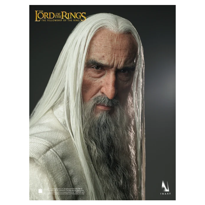 PRE ORDER – 1/6 INART - THE LORD OF THE RINGS: THE FELLOWSHIP OF THE RING - SARUMAN - COLLECTIBLE FIGURE
