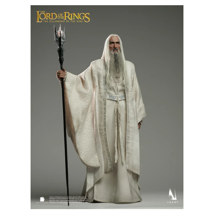 PRE ORDER – 1/6 INART - THE LORD OF THE RINGS: THE FELLOWSHIP OF THE RING - SARUMAN - COLLECTIBLE FIGURE