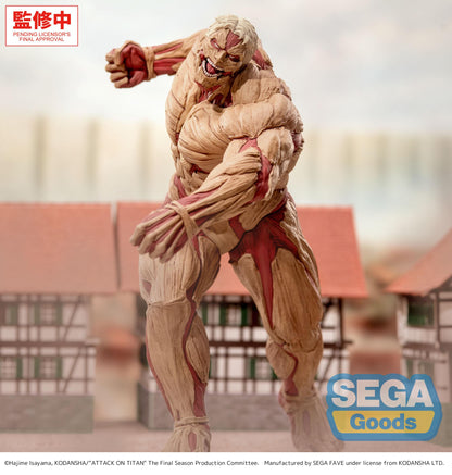 PRE ORDER – GIGANTIX ATTACK ON TITAN - REINER BRAUN - ARMORED TITAN VER.
