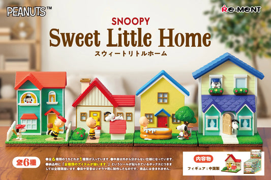 PRE ORDER – PEANUTS - SNOOPY SWEET LITTLE HOME (SET OF 6)