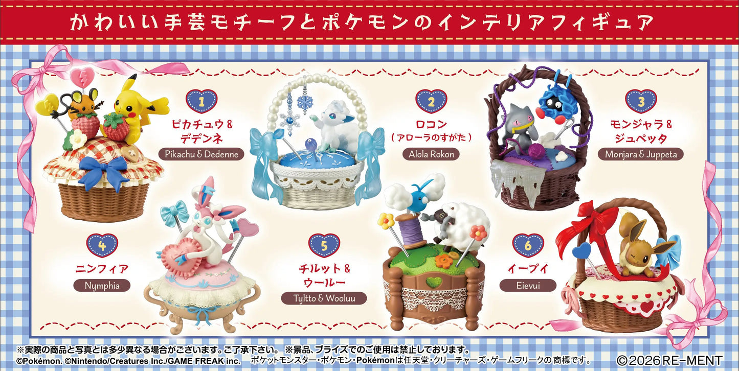 BACK ORDER – POKEMON SWEET CRAFT COLLECTION (BOX OF 6)