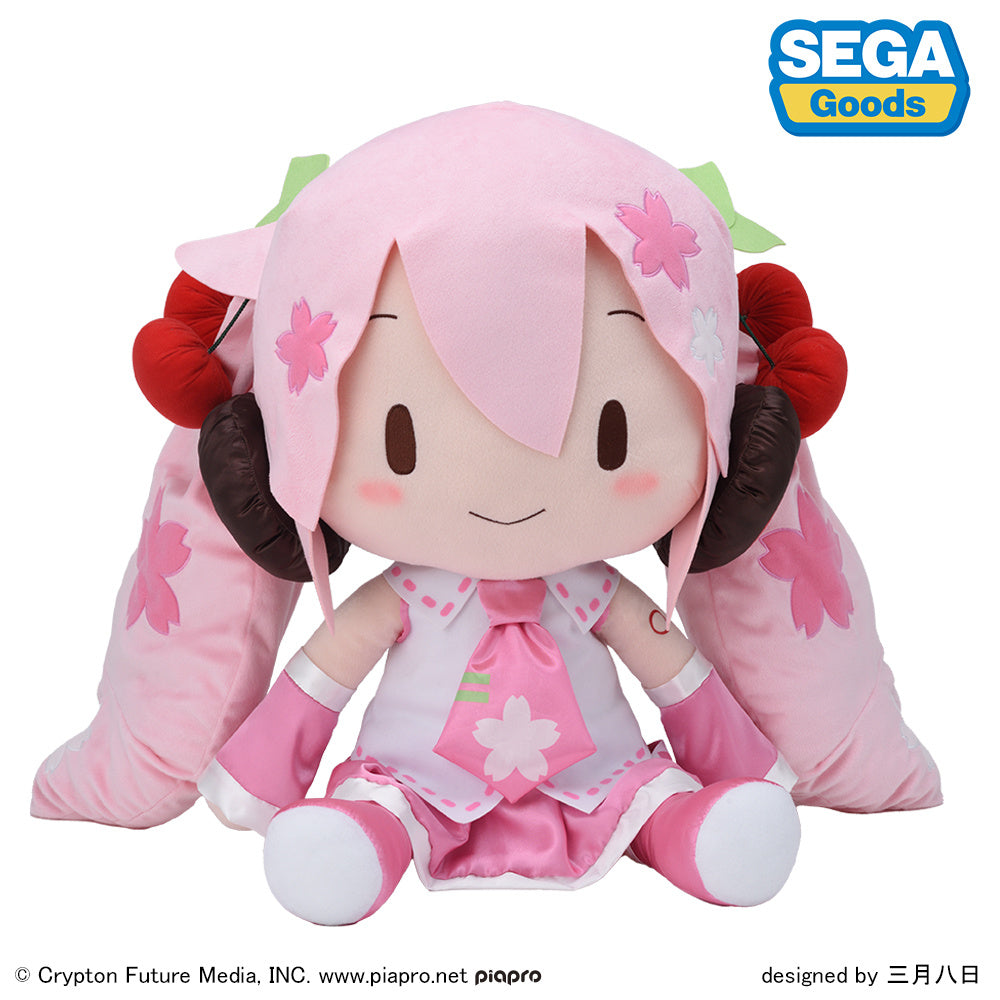 PRE ORDER – FUWA PETIT - SAKURA MIKU - DODEKA JUMBO PLUSH