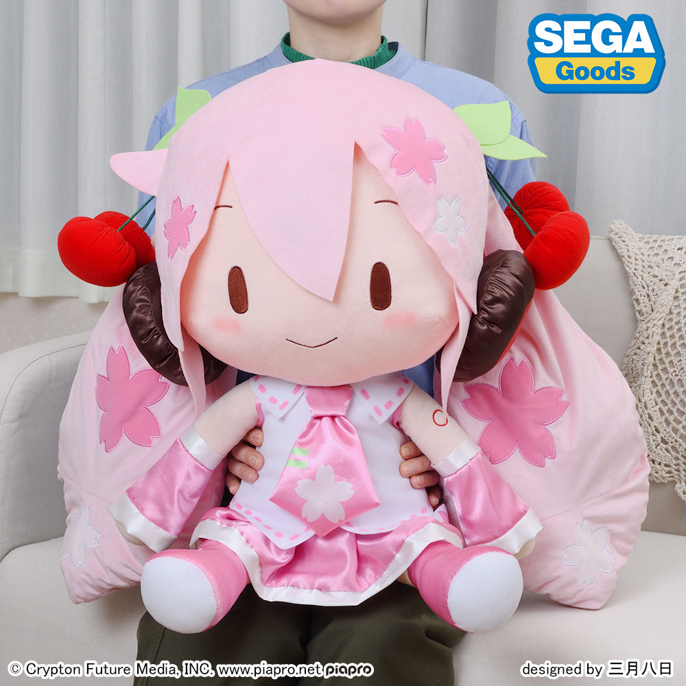 PRE ORDER – FUWA PETIT - SAKURA MIKU - DODEKA JUMBO PLUSH