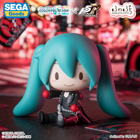 PRE ORDER – FUWA PETIT HATSUNE MIKU: COLORFUL STAGE! X PERSONA 5 ROYAL - CHIBI FIGURE - HATSUNE MIKU