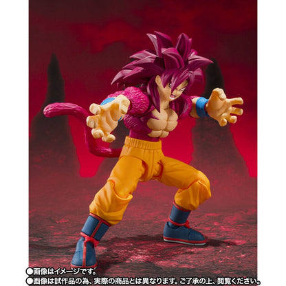 BACK ORDER – S.H.FIGUARTS DRAGON BALL DAIMA - SUPER SAIYAN 4 SON GOKU -DAIMA
