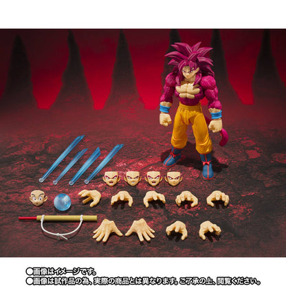 BACK ORDER – S.H.FIGUARTS DRAGON BALL DAIMA - SUPER SAIYAN 4 SON GOKU -DAIMA