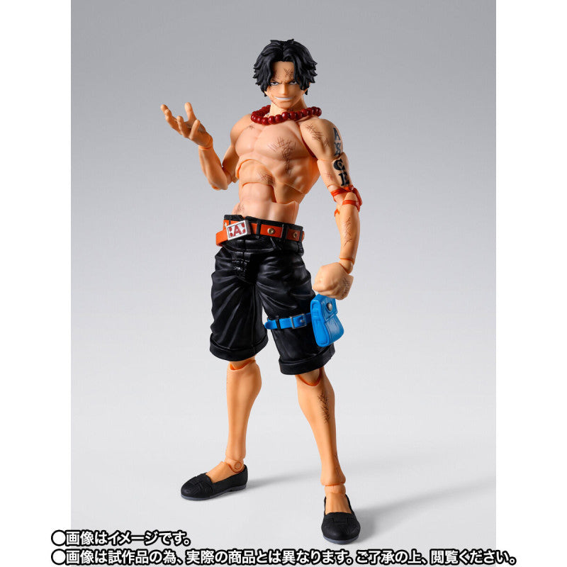 BACK ORDER – S.H.FIGUARTS ONE PIECE - PORTGAS D ACE -MARINEFORD