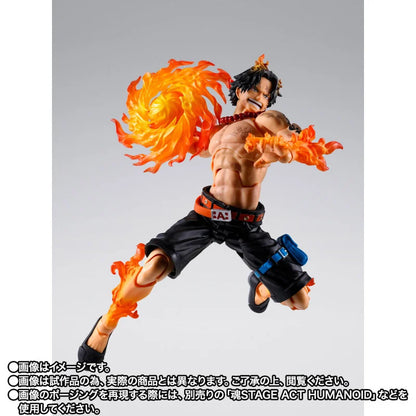 BACK ORDER – S.H.FIGUARTS ONE PIECE - PORTGAS D ACE -MARINEFORD