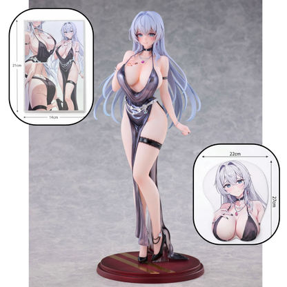 PRE ORDER – SIKI ANIM 1/7 SHION-SAN - DRESS VER. - BONUS VER. BONUS: A COLOR CARD & CUSTOM SILICONE MOUSE PAD
