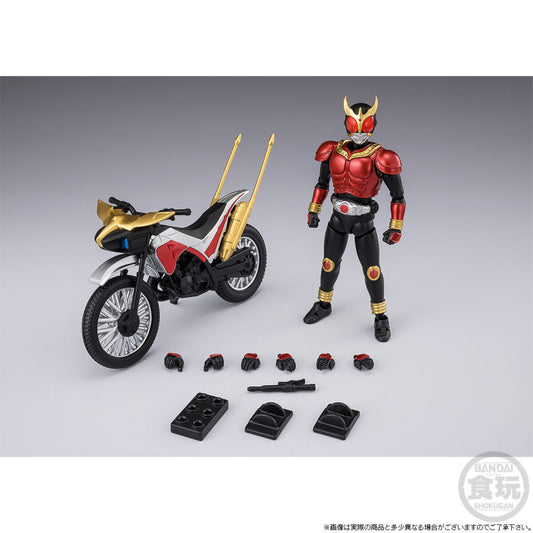 PRE ORDER – SHODO EXCEED KAMEN RIDER KUUGA MIGHTY FORM & TRY CHASER 2000 SET W/O GUM