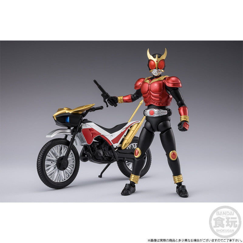 PRE ORDER – SHODO EXCEED KAMEN RIDER KUUGA MIGHTY FORM & TRY CHASER 2000 SET W/O GUM