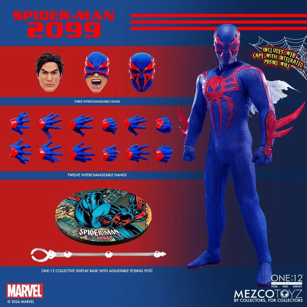 PRE ORDER – SPIDER-MAN 2099 ONE:12 COLLECTIVE ACTION FIGURE - RERUN
