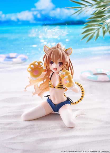 PRE ORDER – TORADORA! DESKTOP CUTE FIGURE - TAIGA AISAKA (TIGER COSTUME SWIMWEAR VER.)